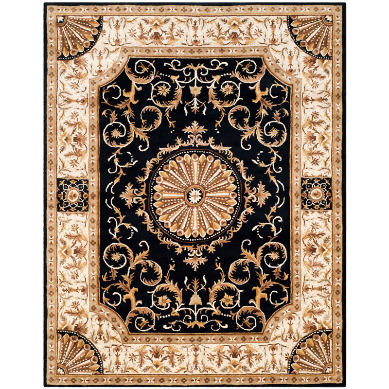 Atlasburg Hand Tufted Wool Oriental Rug, Rectangle 8'3" x 11'