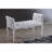 White PU Bench with Foam Padding 29.06 Inch High for Living Room Decor-29253598