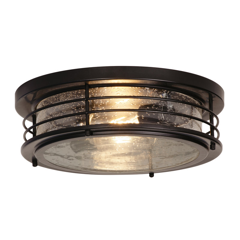 Emberton Glass Flush Mount