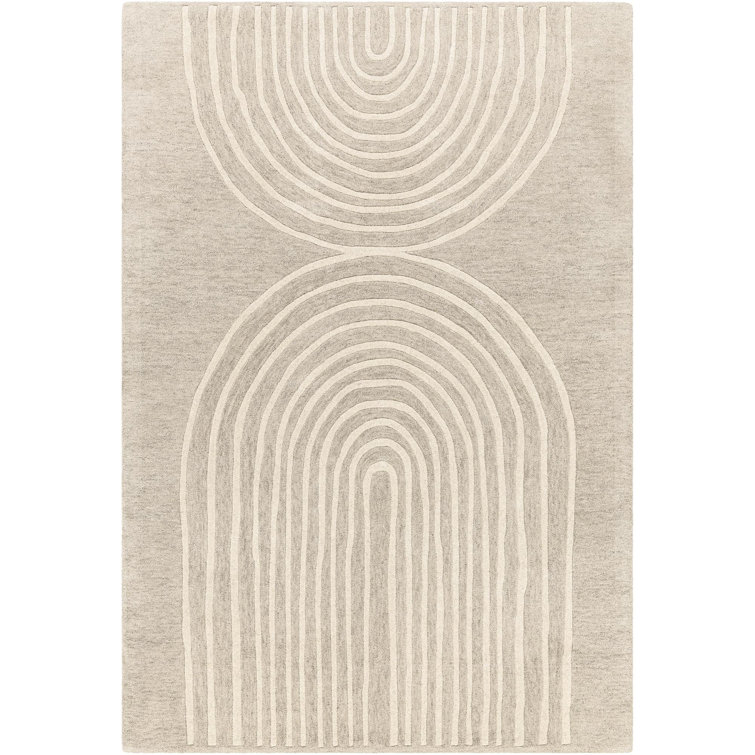 Wool Abstract Indoor Rug