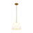 1-Light Conical Glass Pendant