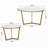 Round Nesting Coffee Table Set 2-Piece
