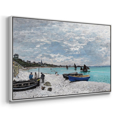 Monet, reproduction d'art encadrée sur toile par Claude Monet