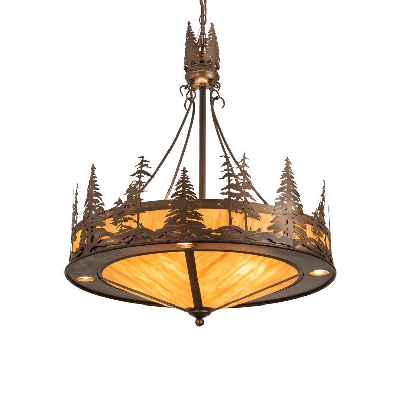 Rustic Lodge 12 - Light Pendant