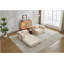 Compression Convertible Floor Sofa Bed With Fixed - Shape Frame, Boneless Modular Sectional Sofa, No Assembly Required, Ideal For Multi - Occasion Use-482018824