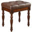 Solid + Manufactured Wood Accent Stool