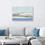 "Coastal Strata" par Willowbrook, art mural encadré