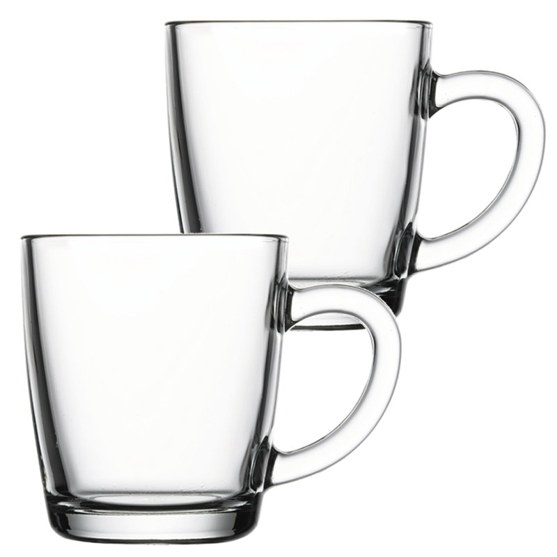 Glass Coffee Mug, 2