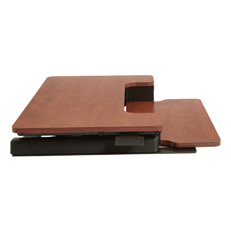 Blairview Adjustable Standing Desk Converter, Cherry