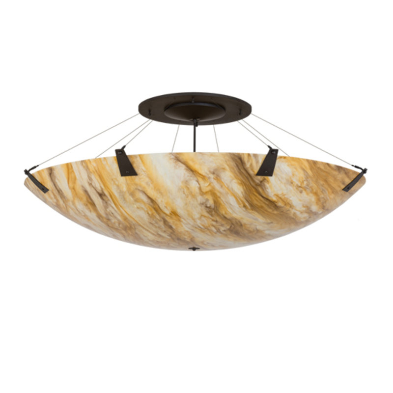 Araneta 12 - Light Semi Flush Mount