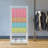 16 Rods Freestanding Ribbon Storage Shelf Display Rack With 4 Wheels-1080478839