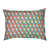 Blanc / bleu sarcelle / orange