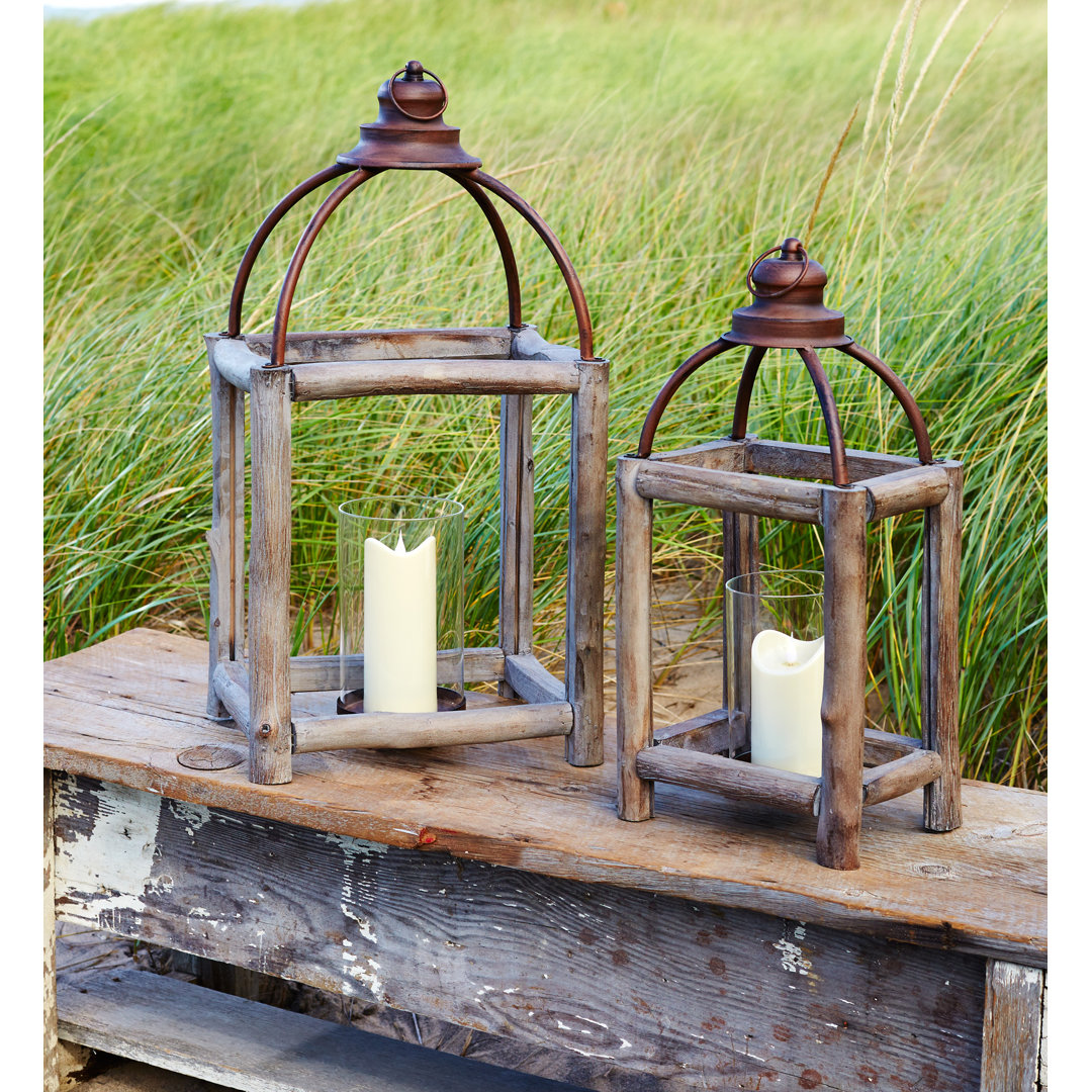 Tabletop Lantern Union Rustic