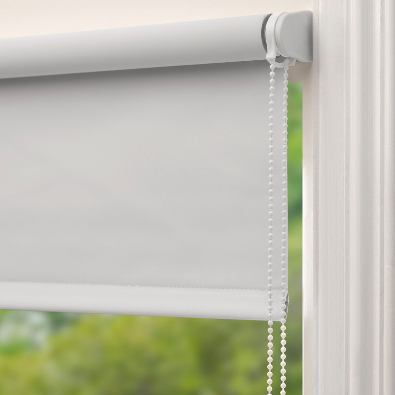 Roller Blind, 90cm W x 160cm L, Cream