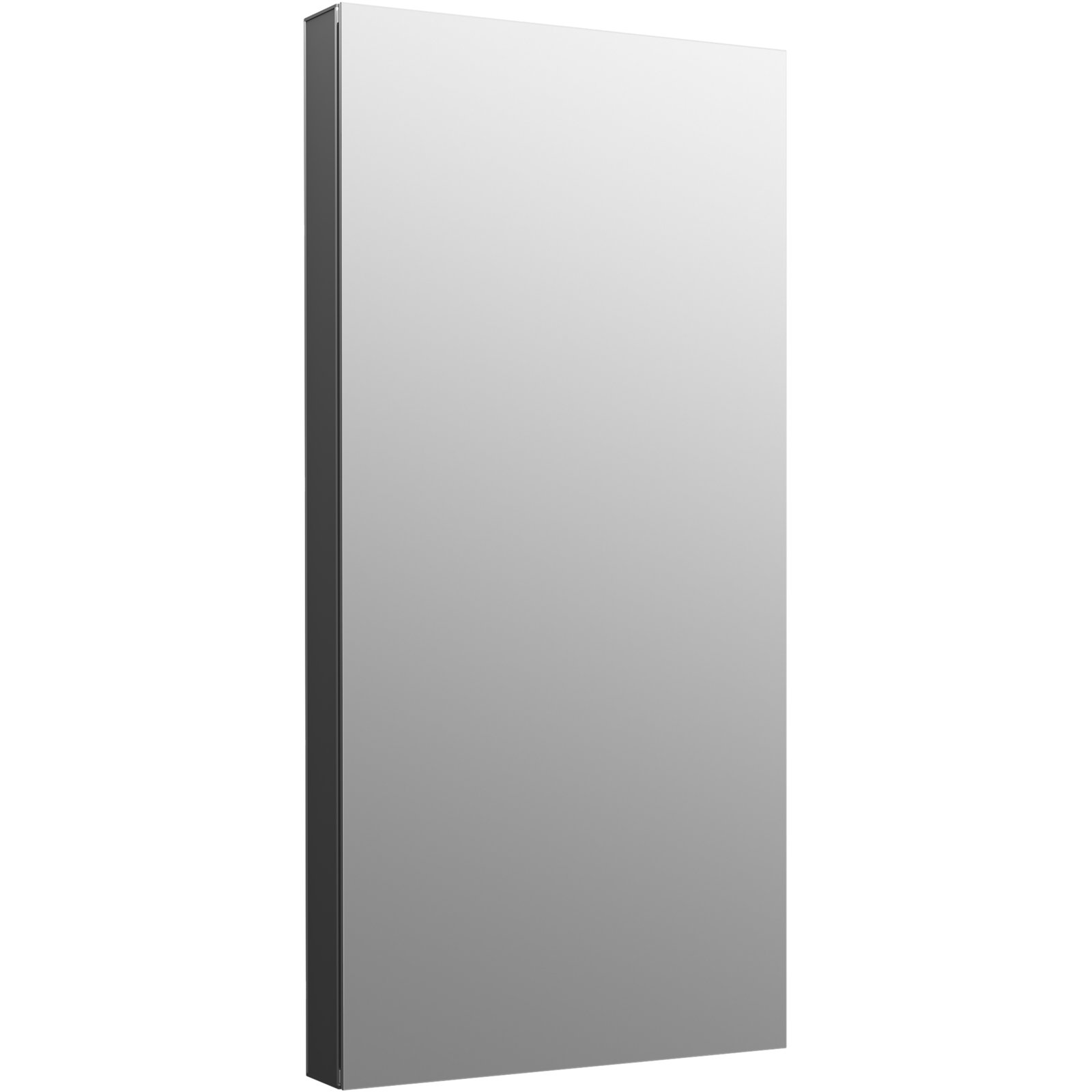 Maxstow Surface Mount Frameless Medicine Cabinet with 4 Fixed Shelves, 40" H x 20" W x 3.5" D