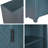 40'' Modern Cabinet with Unique Design Doors & Adjustable Shelf, Stylish Storage for Living Room-1350735594