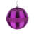 4 Piece Shatterproof Swirling Purple Ornaments-113912830