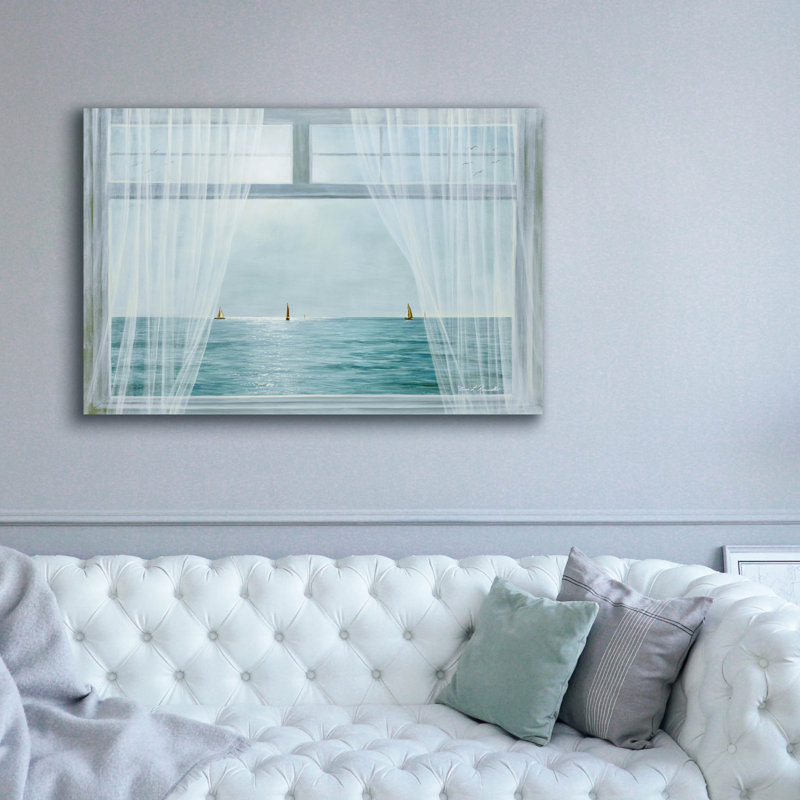 «Morning View» par Diane Romanello, art mural sur toile, H 40 po x l 60 po x P 1,5 po