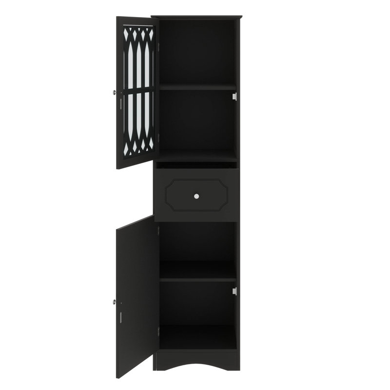 Armoire de rangement Grand Grand, Noir