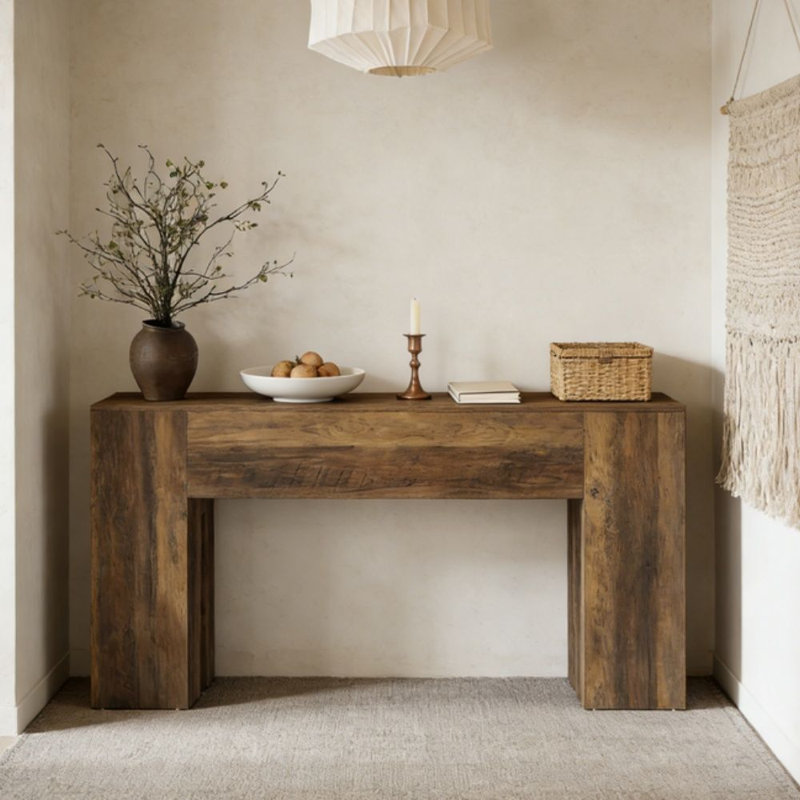 Console en bois, mobilier de salon de conception classique