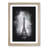 A Moody Eiffel Tower in Paris France - Picture Frame Graphic Art Print-56856947-56856945