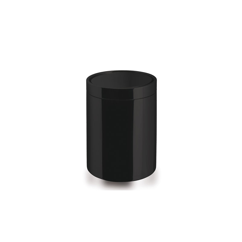 Basket 2.5 Gallons Steel Waste Bin, 13.2" H x 8.3" W x 8.3" D