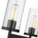Bertelli 5 - Light Steel Dimmable Cylinder Chandelier