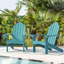 Chaise Adirondack en plastique Hackneyville-1044312006
