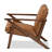 Kiger Faux Leather Armchair