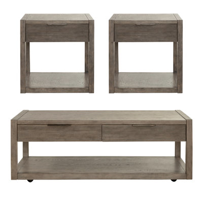Ensemble de tables basses 3 pièces Keena