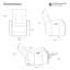 Fauteuil inclinable électrique avec revêtement en similicuir Wall Hugger-834522411