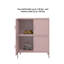 Grande armoire de rangement en métal 40 pouces avec 4 portes-852696661