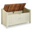 Wood Storage Bench-646676367