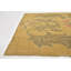 Tapis de la zone en laine 4 pi 3 po x 6 pi 8 po one-of-kind à la main noué la Mehdi