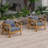 3 Piece Patio Conversation Set-971155705
