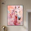 Art chevalier rose, toile, pêche, boho-111724040-104326404