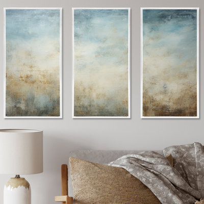 «Elegant Sky Whispers VII», ensemble de reproduction d'art mural Sky
