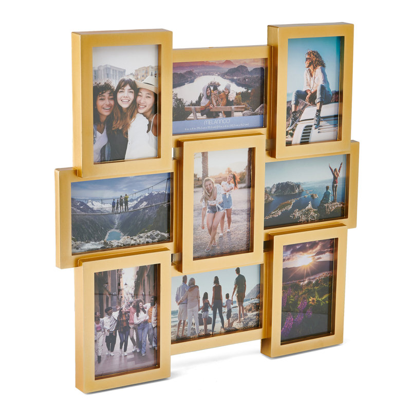 Melannco 9 Opening Photo Collage Frame