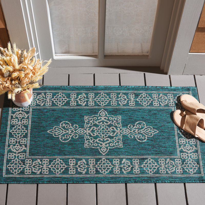 Tapis d'intérieur / extérieur performance Amedee, Rectangle 2 pi x 3 pi 7 po