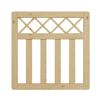 Towanna Gate Fencing with 1 Panel(s) Included