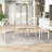 Solid Wood 5-Piece Round Dining Table Set-1500910293-1500910298