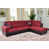 Simili cuir rouge