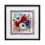 «Americana Poppy Bouquet», reproduction encadrée sous verre, conception par Nicole DeCamp-488418373-488418372