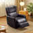 Black Faux Leather