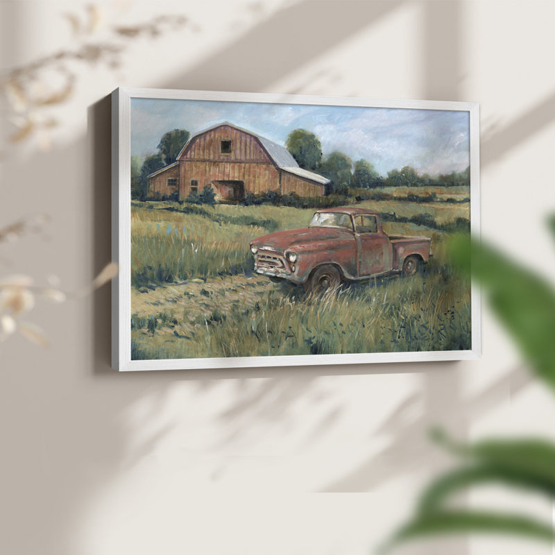 «Rusting Away I», reproduction encadrée, H 8 po x l 10 po, Blanc