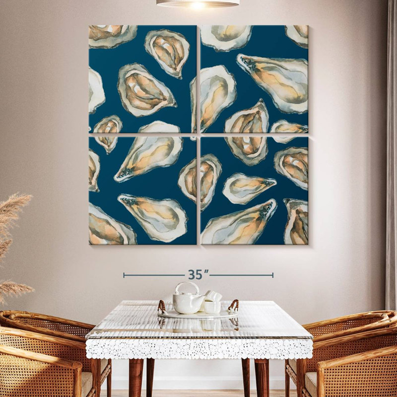 Brampt Oysters, 50" H x 50" W