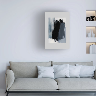Mareike Bohmer  Abstract Brush Strokes 15 Canvas Art