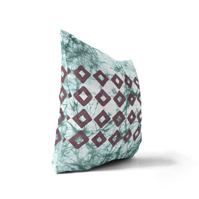 Aelber Tribal Batik Square Pillow Cover