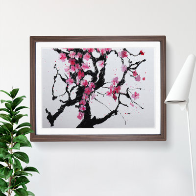 Intoxicating Cherry Blossom Tree Flowers - Framed Print