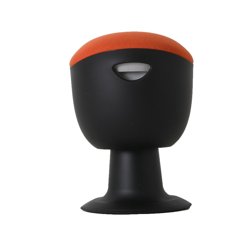 Perley Adjustable Height Ergonomic Active Stool, Orange